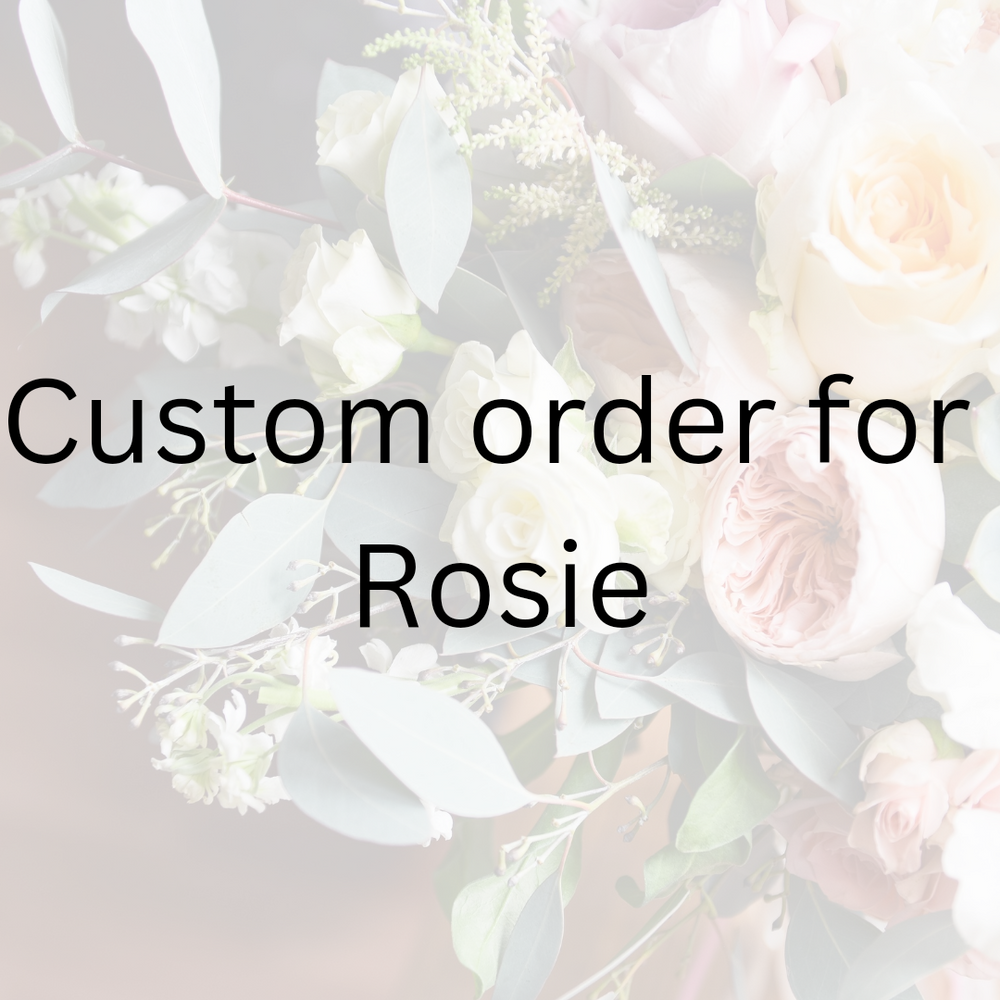 Custom Listing for Rosie